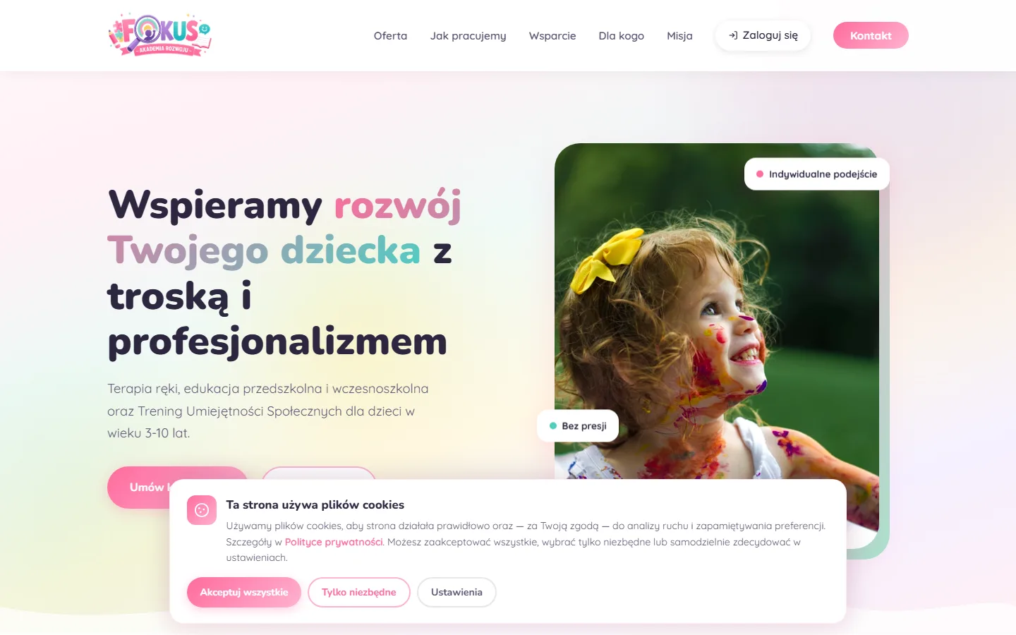 Podgląd strony Fokus Akademia Rozwoju